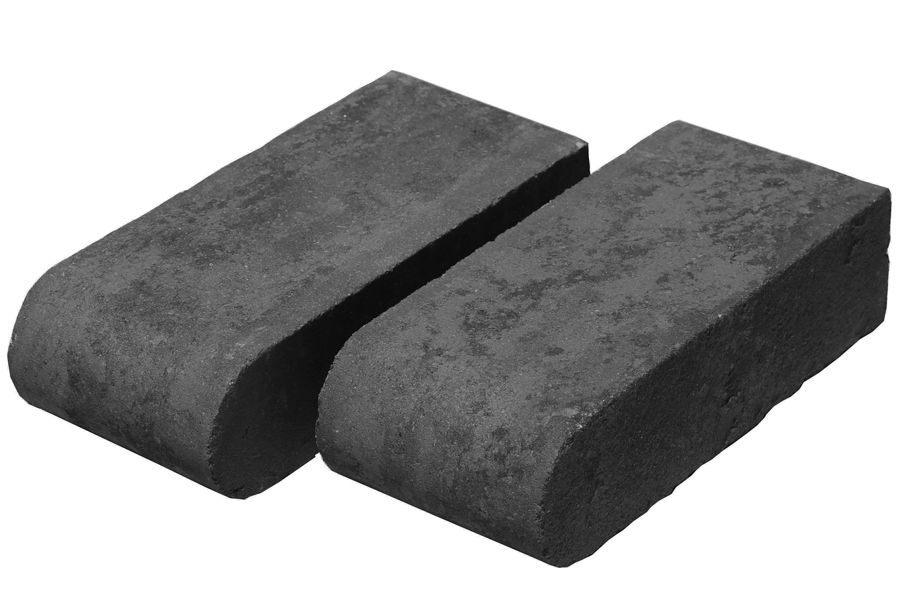 BULLNOSE COPING II 4 X 9 X 2-3/8 CHARCOA
