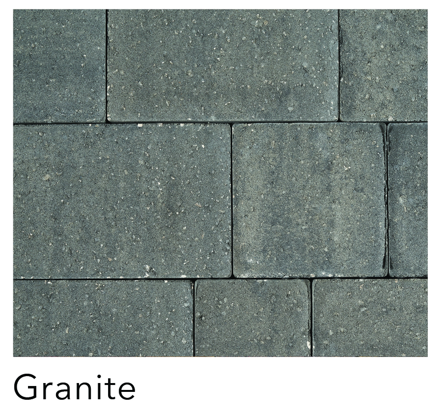 PAVER PERMEABLE 4x8 3-1/8" GRANITE