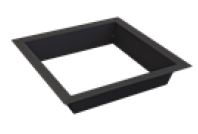 SQUARE, 28" INSERT NO BOTTOM 2" FLANGE