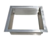 INSERT 28" SQUARE PITS NO BOTTOM SS
