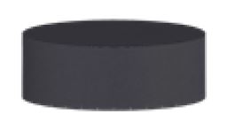 RAIN COVER 53" X 17" ROUND USE HING SCRN