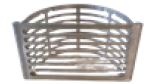 VENT/INTAKE STAINLESS, 13 SQ IN FLOW