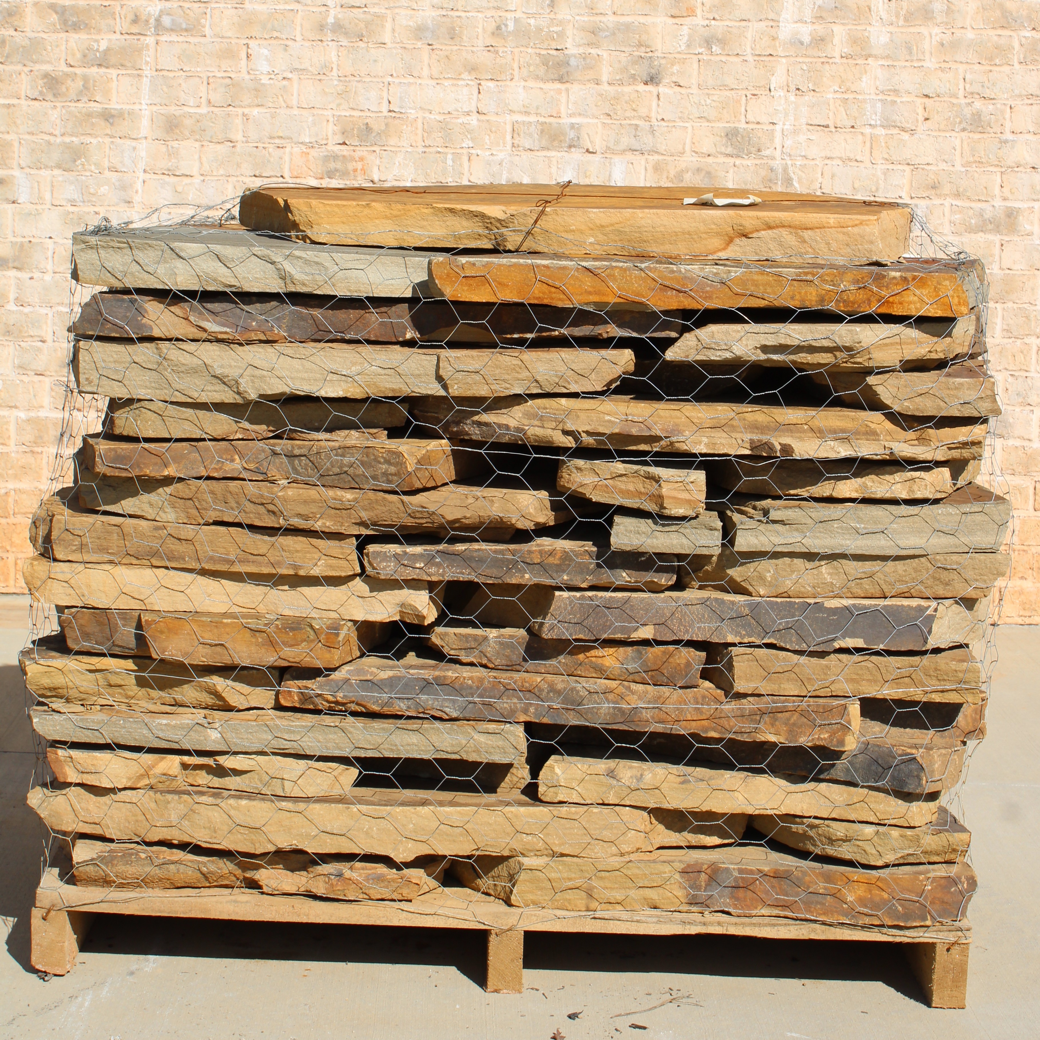 FLAGSTONE CRAB ORCHARD THICK 1.25 - 2.5"