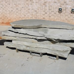 FLAGSTONE SLAB GRAY 3" - 5" THICK