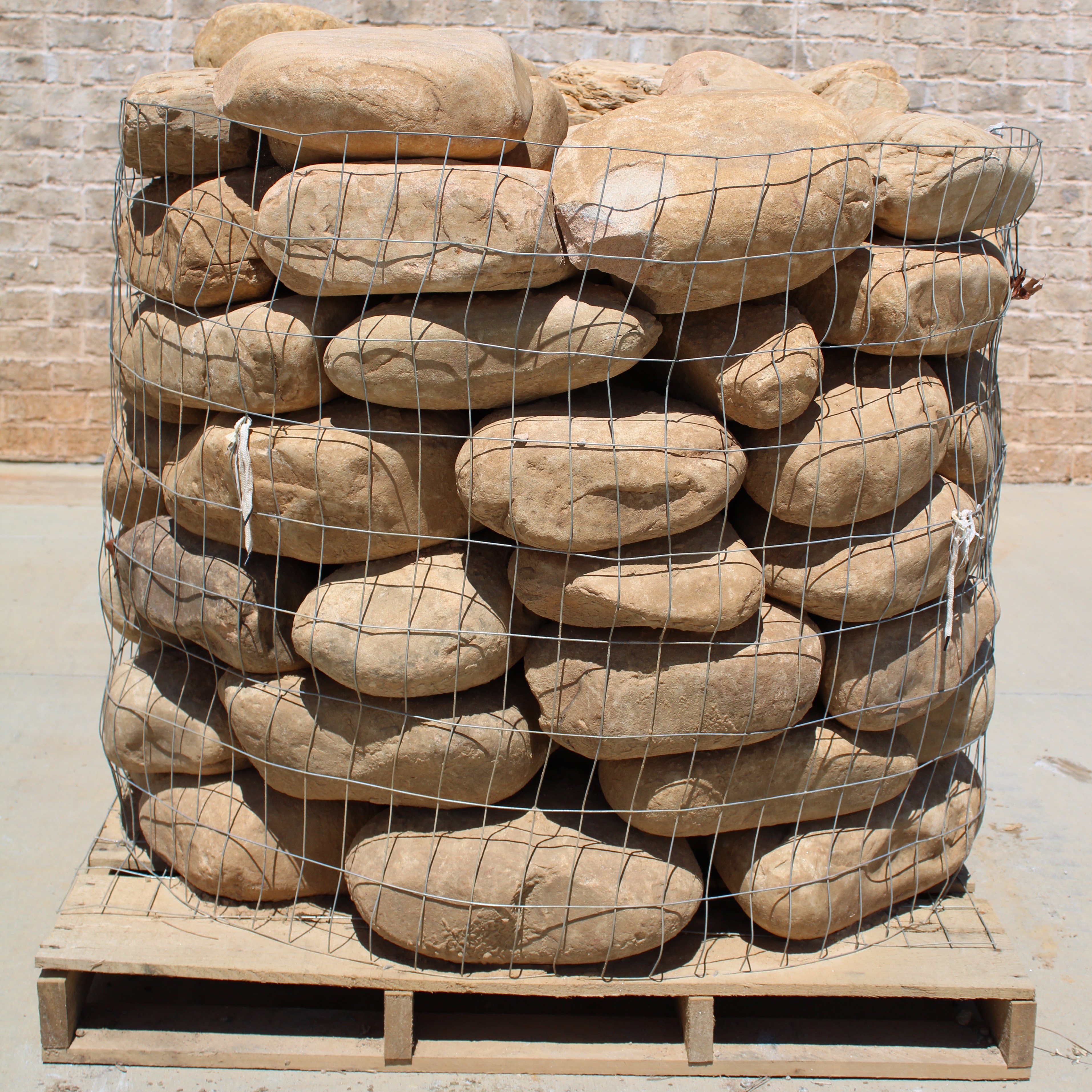 RIVER ROCK FLAT LARGE (lb/ton)