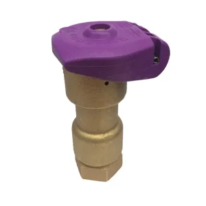QCV 1" PURPLE LKG R.C. 1-PC BODY