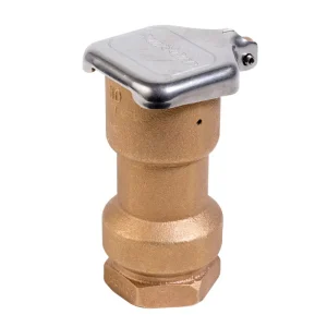 QCV 1PC BODY & 1-1/2 INLET W/ACME LK