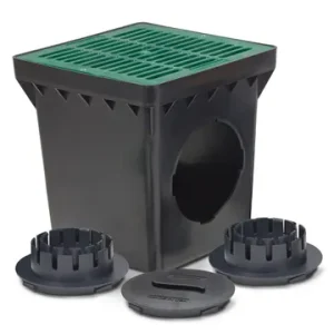 CATCH BASIN KIT 9" W/ GREEN GRATE
