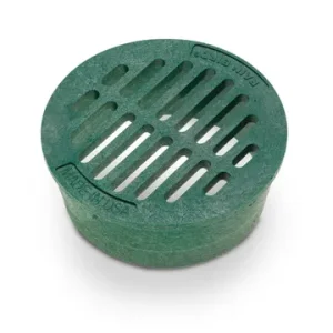 GRATE 4" ROUND GREEN