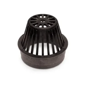 GRATE 6" ATRIUM BLACK