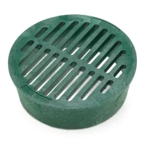 GRATE 6" ROUND GREEN