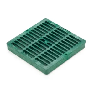 GRATE 9" SQUARE GREEN