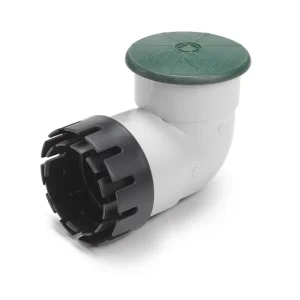 EMITTER W/ 4" ELBOW W/ 3" & 4" ADAPT