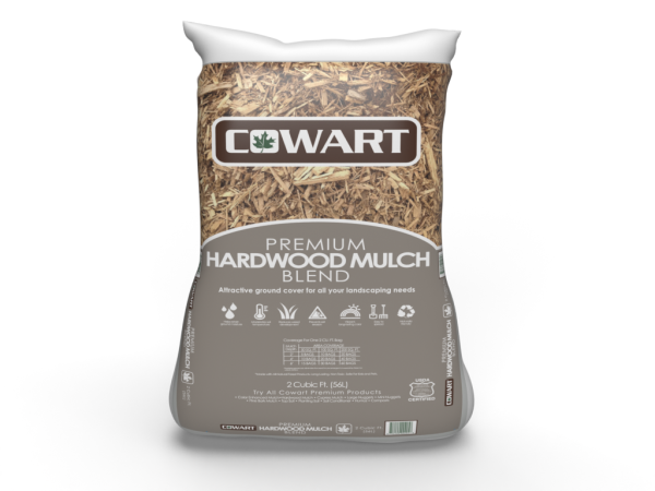 HARDWOOD MULCH BLEND 2 CU FT BAG