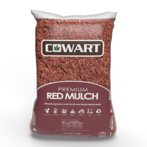 HARDWOOD MULCH RED 2 CU FT BAG