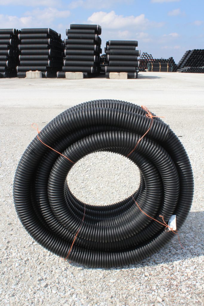 CORR PIPE PLAIN 4" X 100'