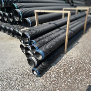 CORR PIPE DUAL-WALL 4" X 20' BELL END