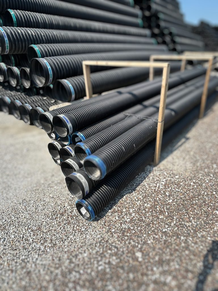 CORR PIPE DUAL-WALL 4" X 20' BELL END
