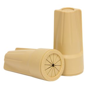 WIRE CONN. TAN LOW-VOLT (50/BAG)