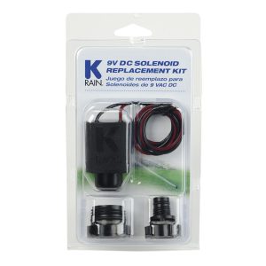 SOLENOID KIT 9V W/ RB & HUNTER ADAPTER